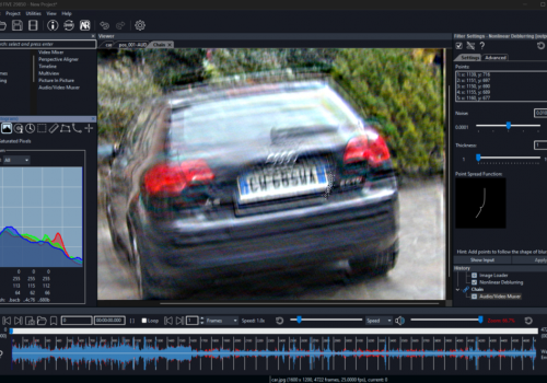 Estimación de velocidad en 2d desde vídeo de cámara de seguridad